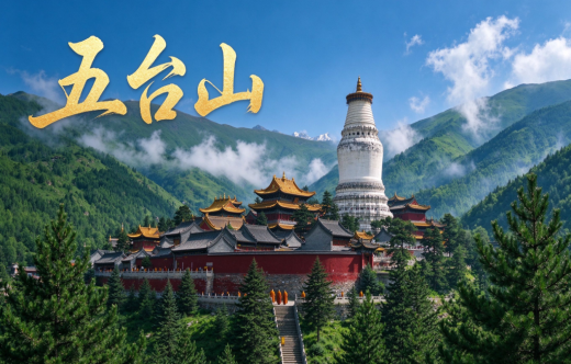 日照旅行社,【半卧--祈福五台】--五台山一地八大寺庙深度三日游（赠送五台山大门票）