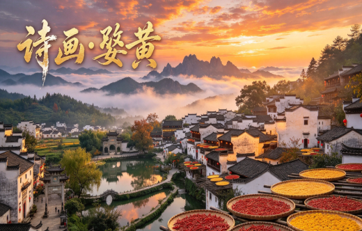 日照旅行社,【诗画婺黄】黄山/婺源篁岭/宏村/徽州双高4日游