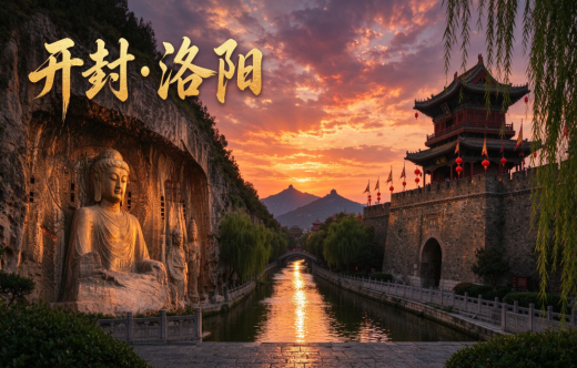 日照旅行社,《豫见河南》洛阳、开封四天品质高铁之旅