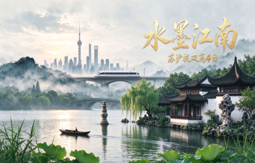 日照旅行社,水墨江南【苏沪杭双高4日】