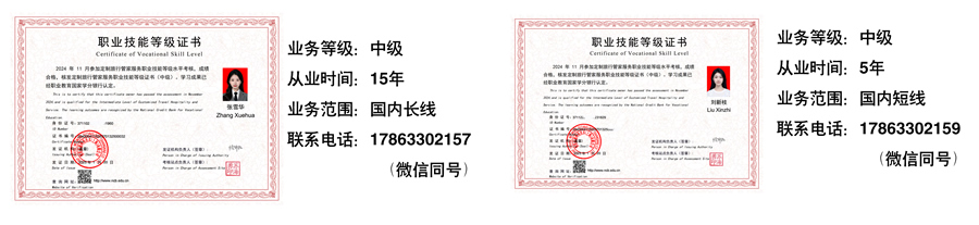 个人出行定制